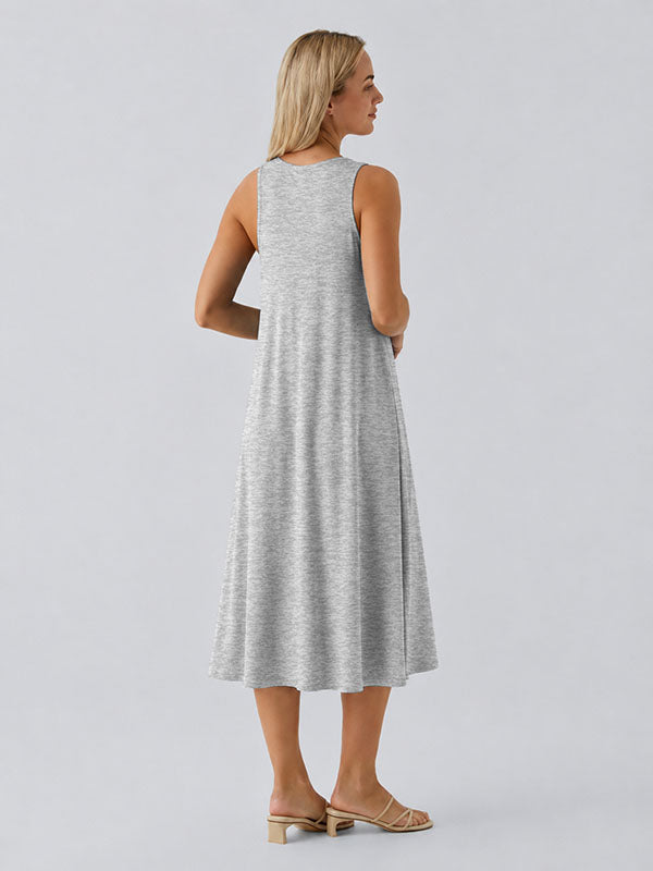 Loose Camisole Dress with Built-in Bra