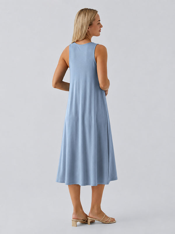 Loose Camisole Dress with Built-in Bra