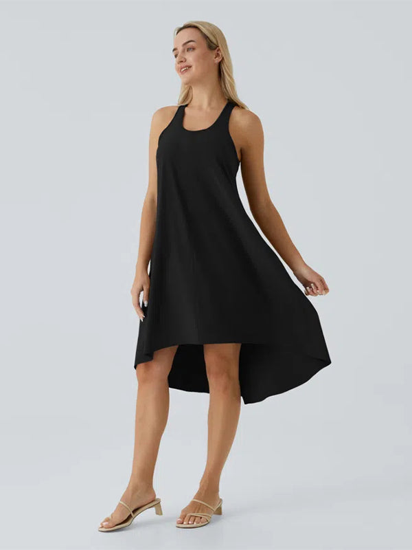 Racerback Side Pocket Quick Dry Casual Dress