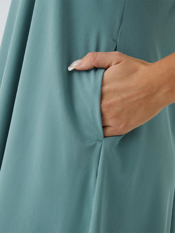 Racerback Side Pocket Quick Dry Casual Dress