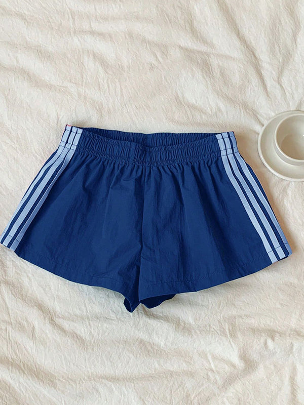 Retro Four-Stripe Shorts