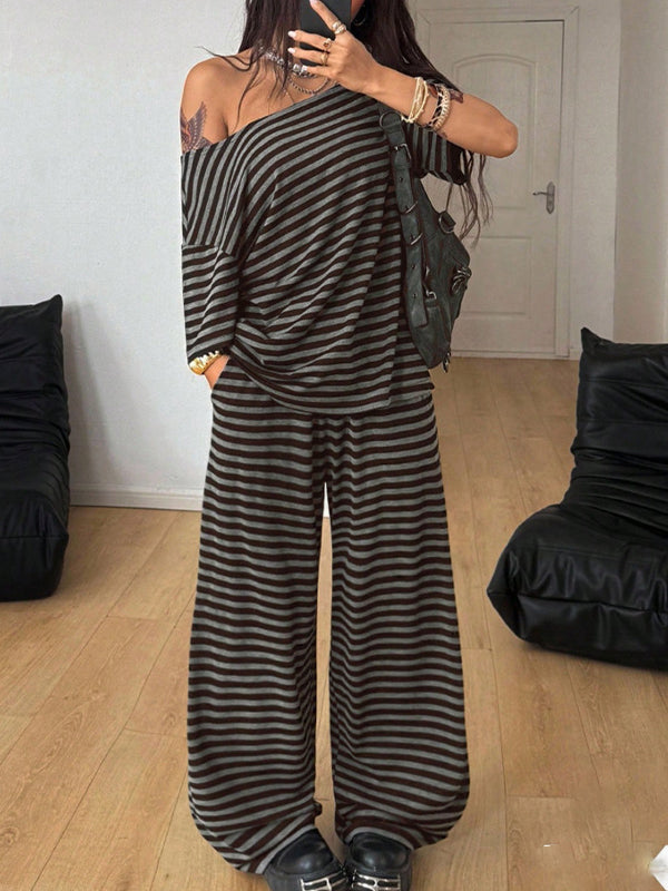 Casual Solid Colours Women'S Set