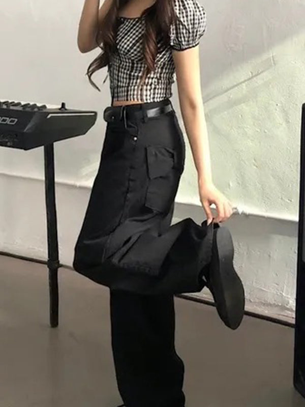 Pocket Bow Boyfriend Jeans