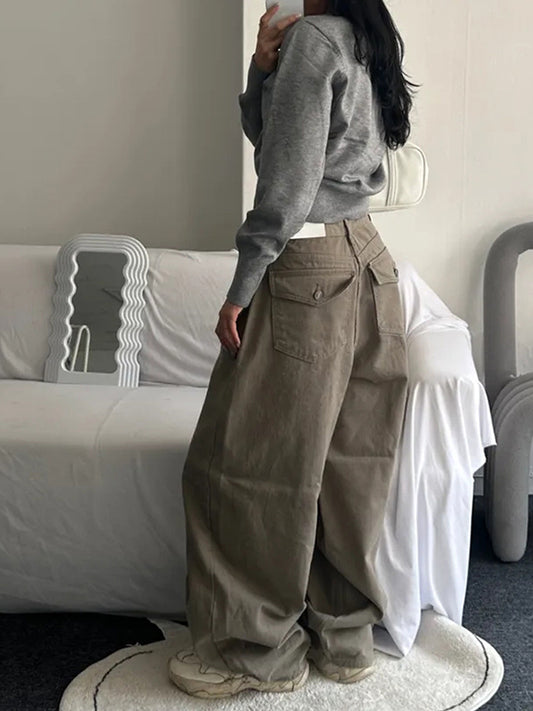 Casual Relaxed Boyfriend Jeans