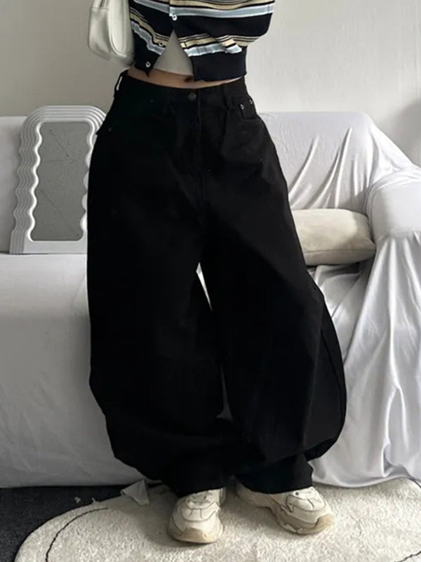 Casual Relaxed Boyfriend Jeans