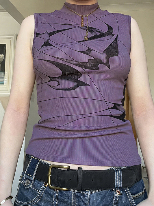 Retro Prints Tank Top