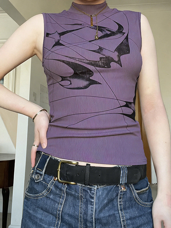 Retro Prints Tank Top