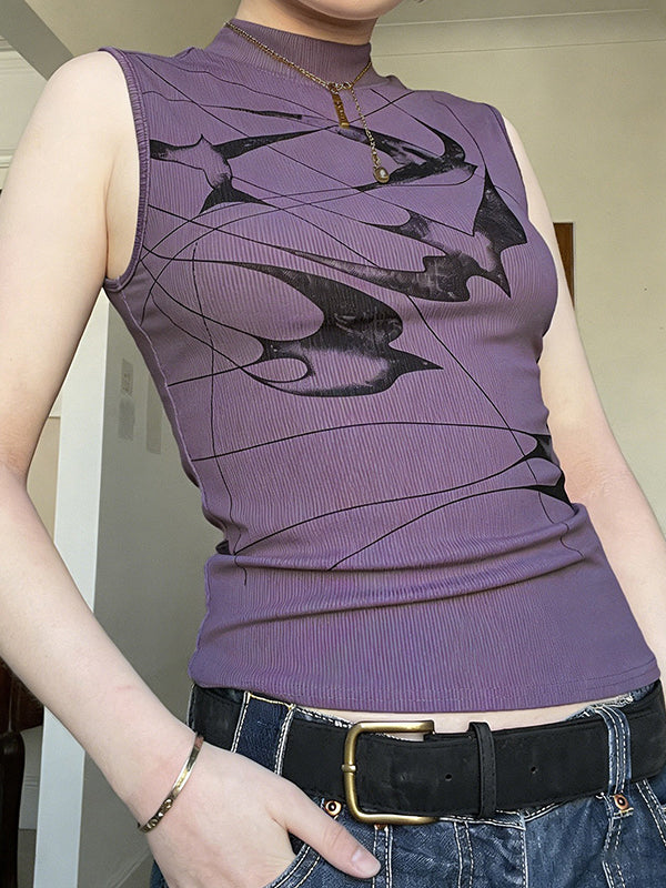 Retro Prints Tank Top