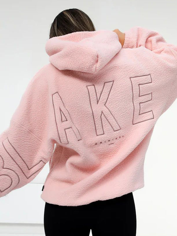 Letter Print Oversized Hoodie