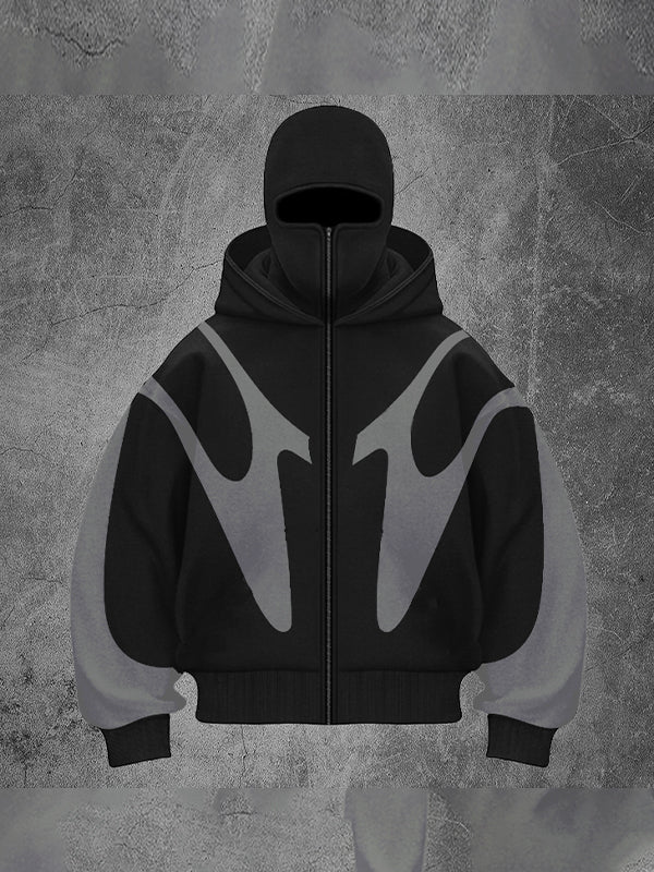 Men's Street Color Oversized Hoodie