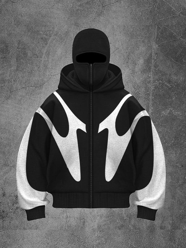 Men's Street Color Oversized Hoodie