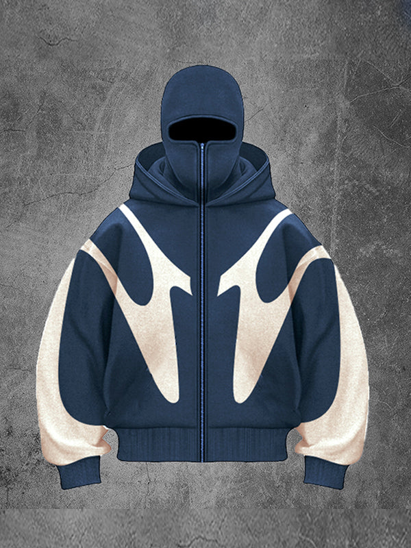 Men's Street Color Oversized Hoodie