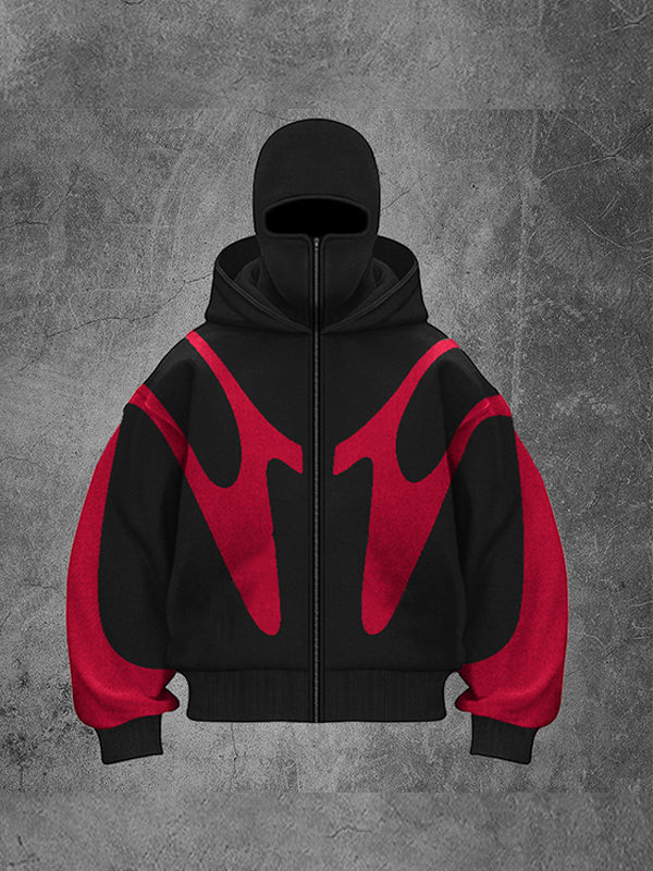 Men's Street Color Oversized Hoodie