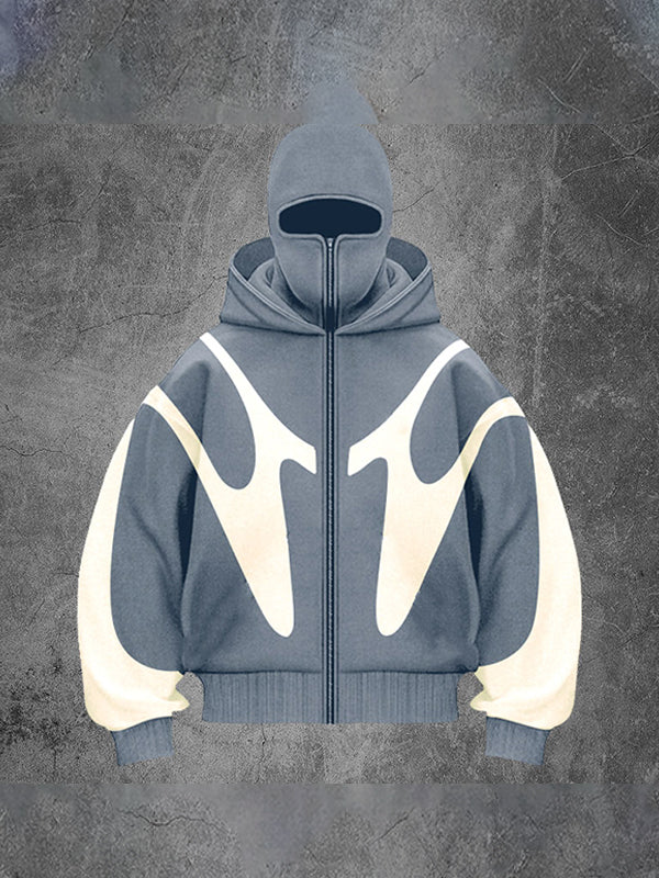 Men's Street Color Oversized Hoodie