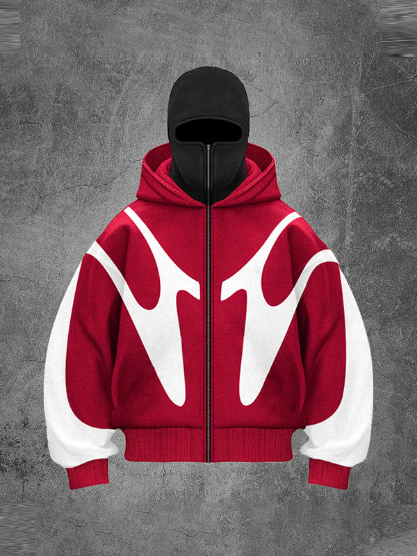 Men's Street Color Oversized Hoodie